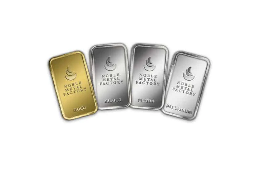 Gold, Silber, Platin und Palladium: Warum ein Viertelmix aus diesen Edelmetallen so interessant ist